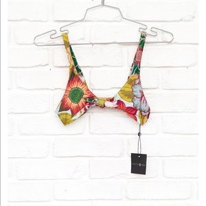 Stone fox swim “HANA” top in Colora